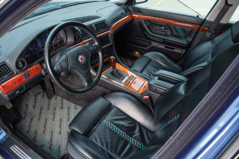 Vue intérieur d'une Alpina