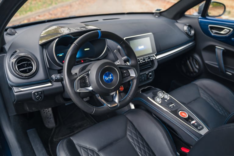 Intérieur de l'Alpine A110