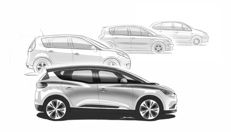Renault Scénic IV : double héritage