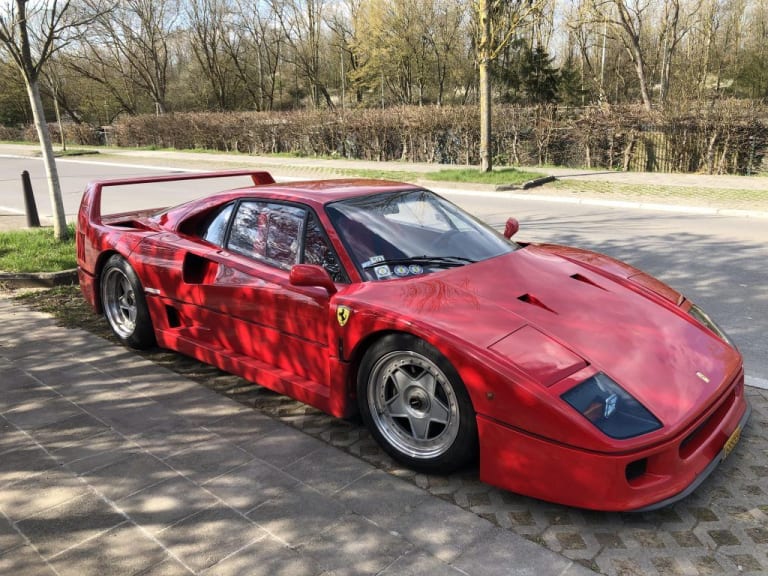 La Ferrari F40 de Blue Turtle