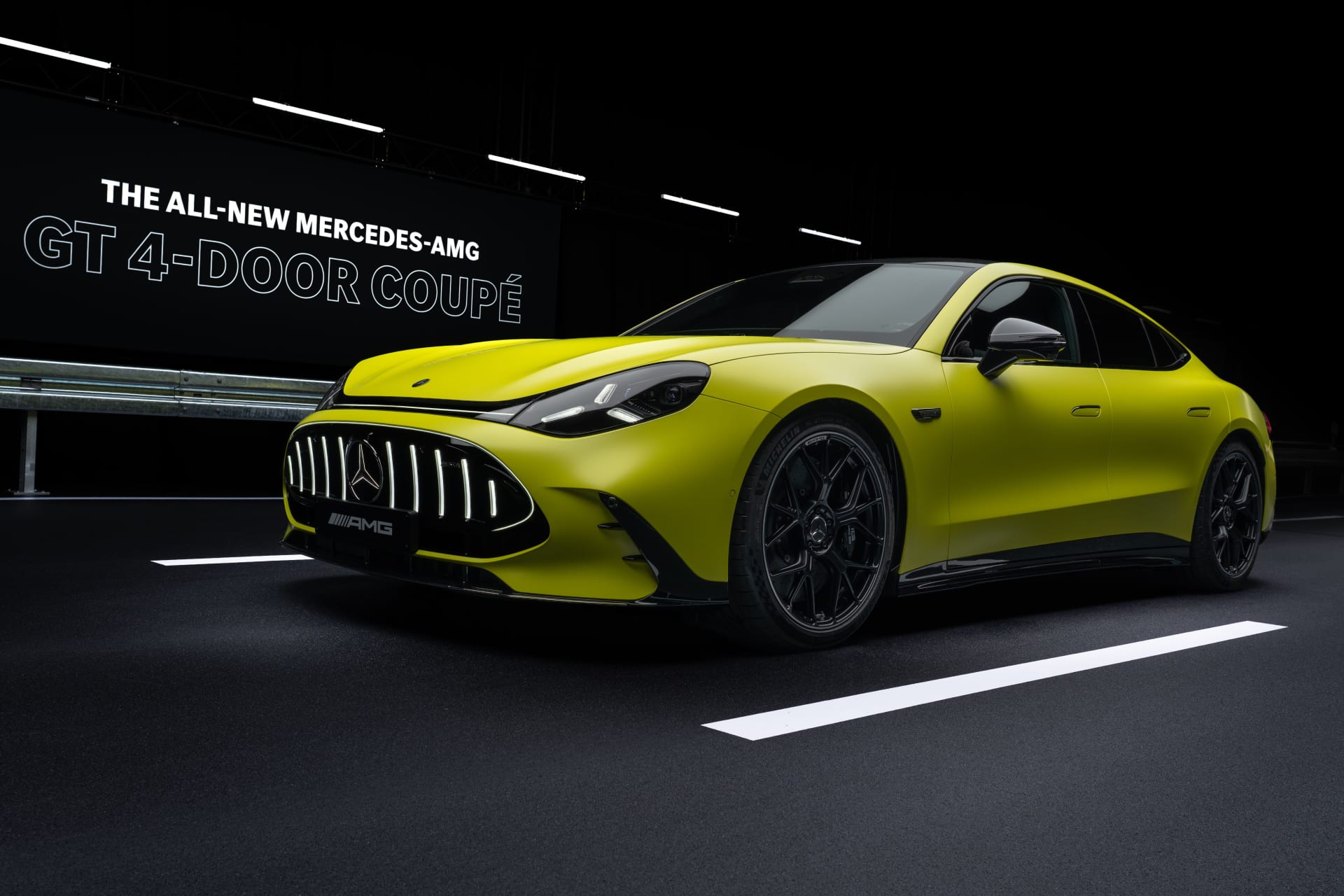 Mercedes-AMG GT coupé 4 portes : un paradis artificiel