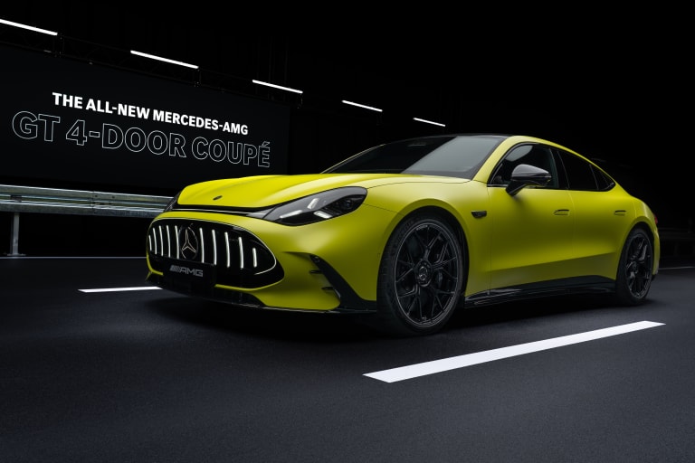 Mercedes-AMG GT coupé 4 portes : un paradis artificiel