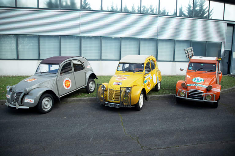 Les grands raids Citroën : l'aventure en 2 CV
