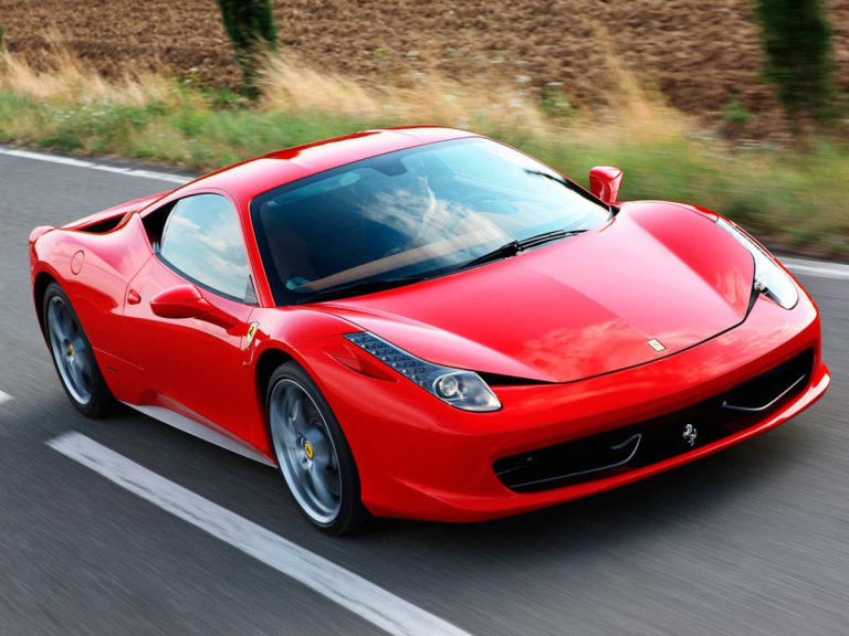 Ferrari 458 : les vestiges du jour