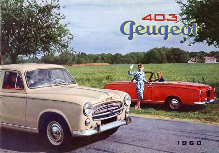 Peugeot 403 Cabriolet : le prix de la rareté, et de la célébrité !