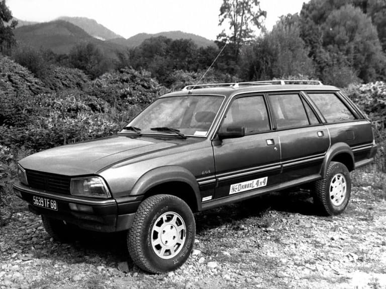 Peugeot 505 4×4 Dangel : la familiale tout-terrain