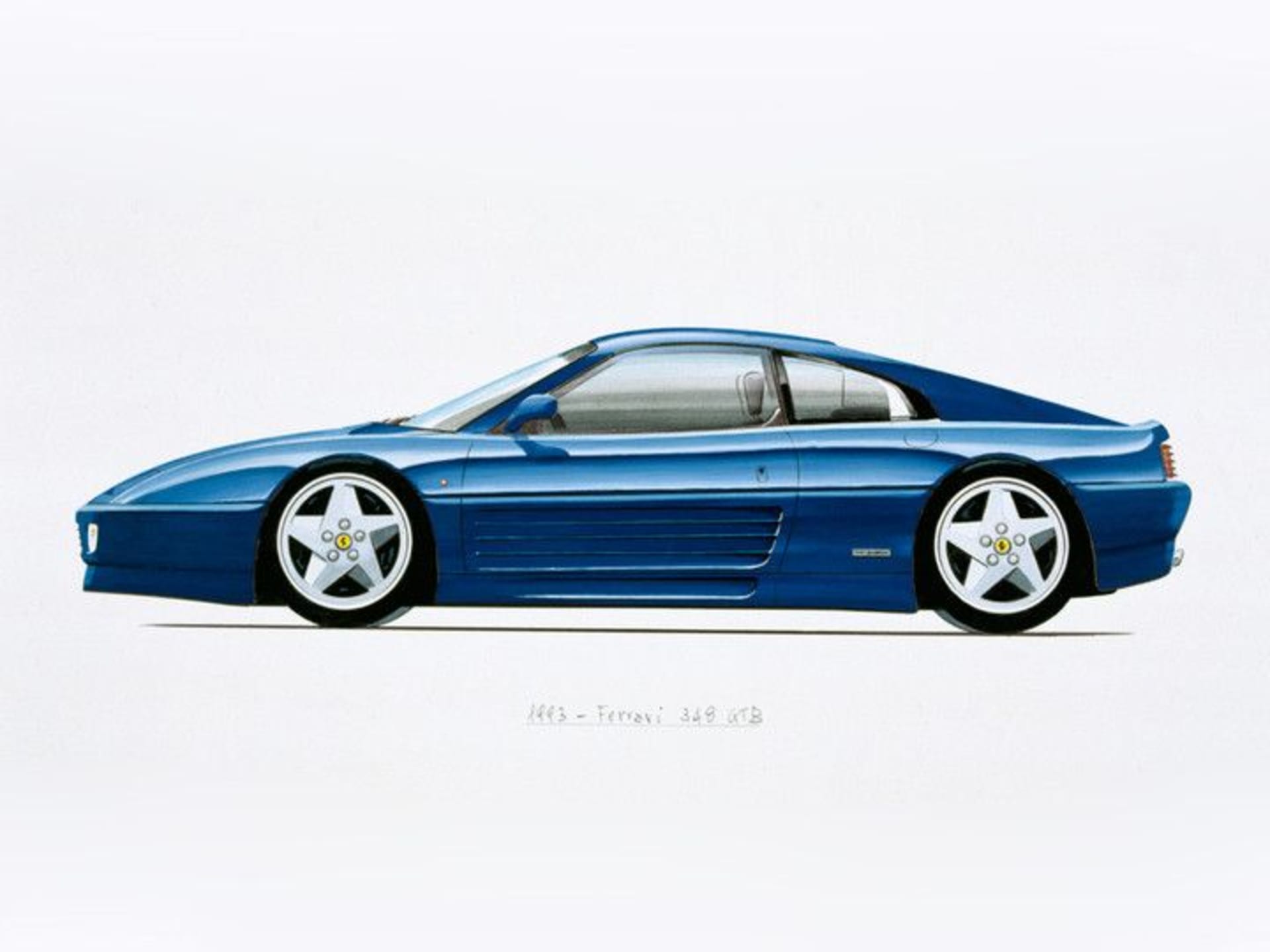 Ferrari 348 GTB/GTS : une discrète expiation