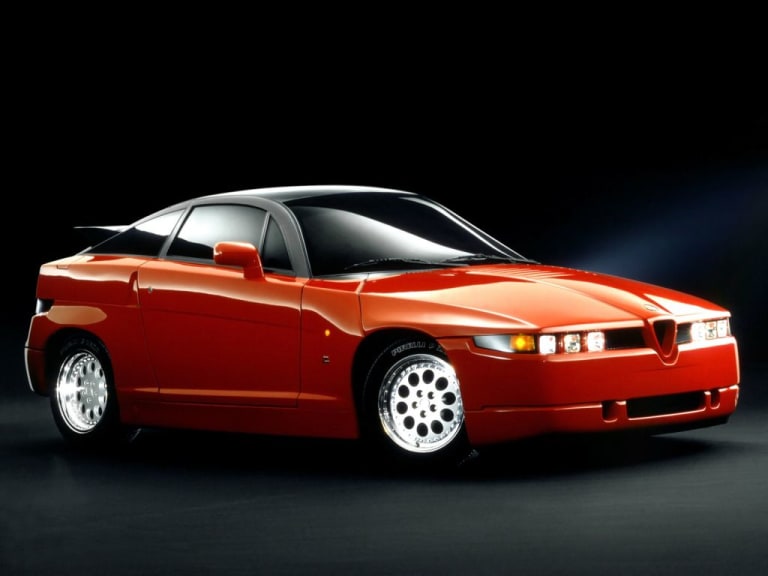 Alfa Romeo SZ / RZ : "il Mostro rosso"
