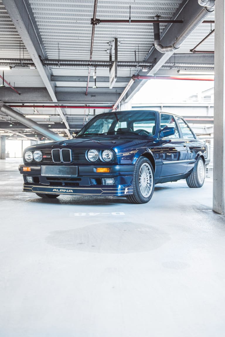 Une Alpina B6 3.5L E30 de 1987 précisément