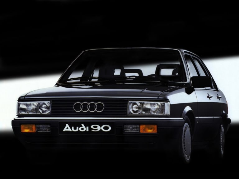 Audi 90 « I » : à peine un demi quinquennat