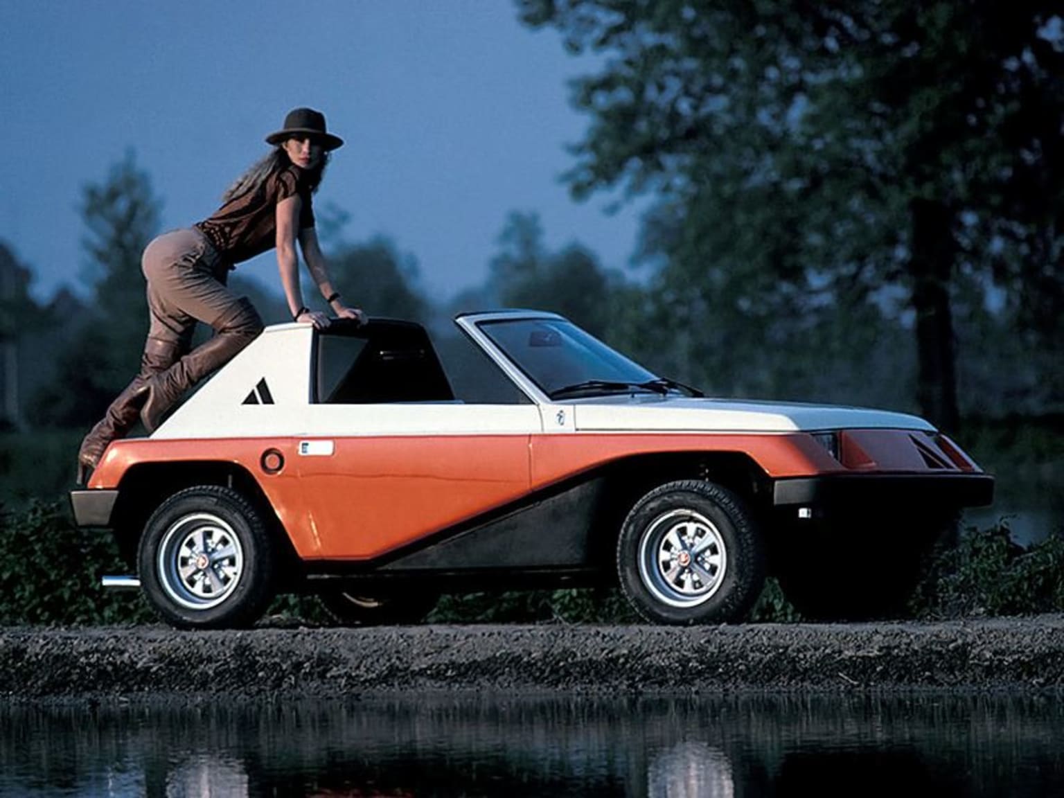 Autobianchi A112 Giovani : tête au carré
