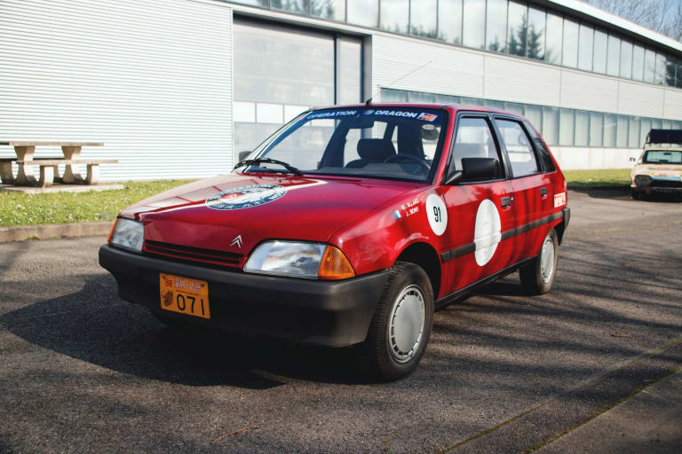 Opération Dragon : la Citroën AX à la conquête de la Chine !