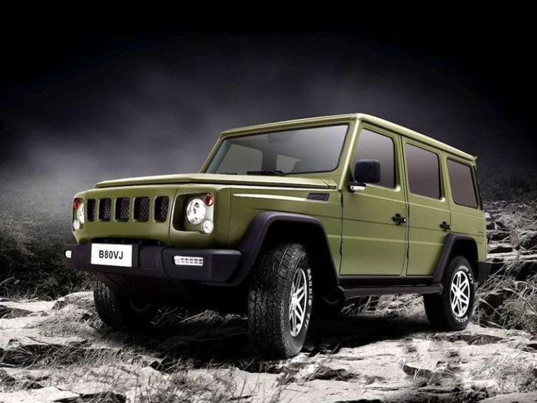 BAW BJ80V: hybride improbable d'une Jeep XJ, un Classe G et d'une Saab