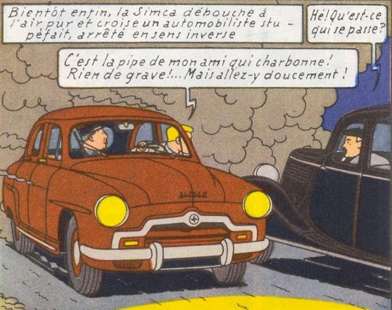 Jacques Martin, Lefranc, et l'amour de l'automobile