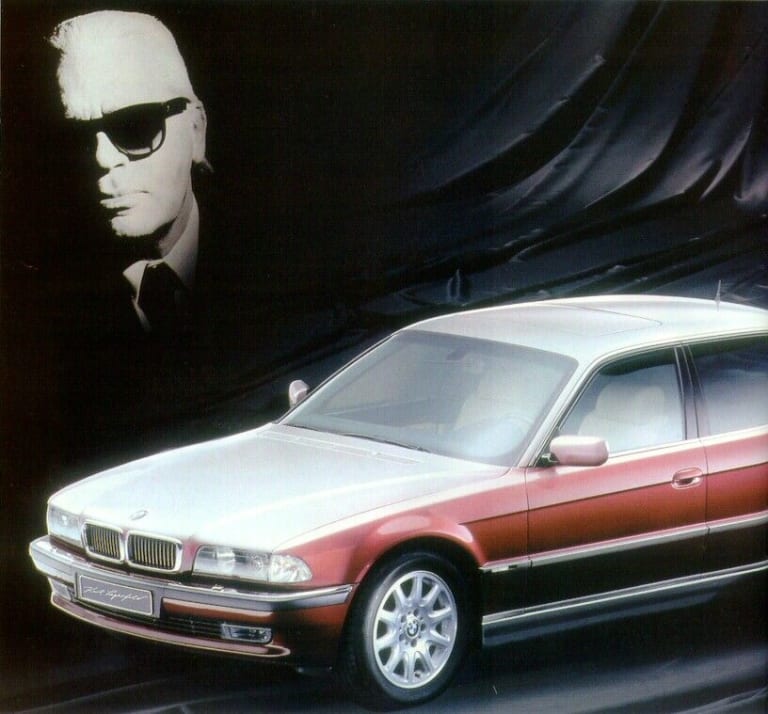 Les BMW série 7 (E32 et E38) de Karl Lagerfeld