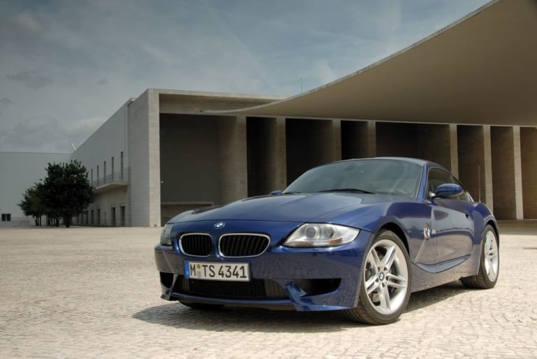 Voiture BMW Z4 M coupé vue de devant
