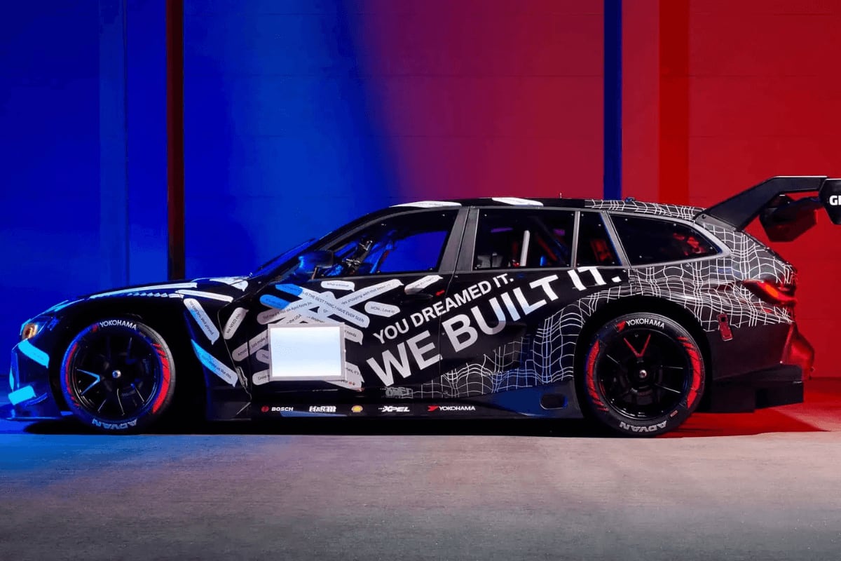 BMW transforme son plus gros poisson d’avril en véritable voiture de course pour le Nürburgring