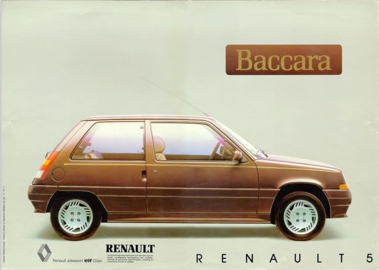 Renault Super 5 Baccara : la star des beaux quartiers !