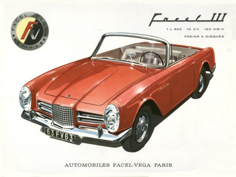 Facel Vega Facel III : une Facellia à la mode suédoise !