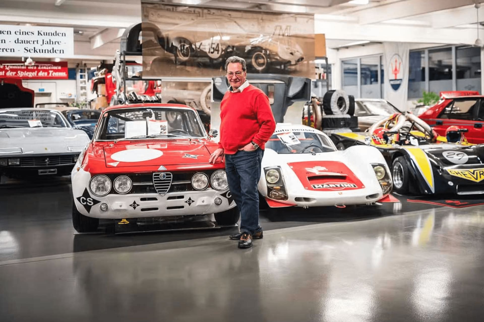 Personne n'imaginait que cette collection de Ferrari et d'Alfa Romeo partirait à ces prix-là