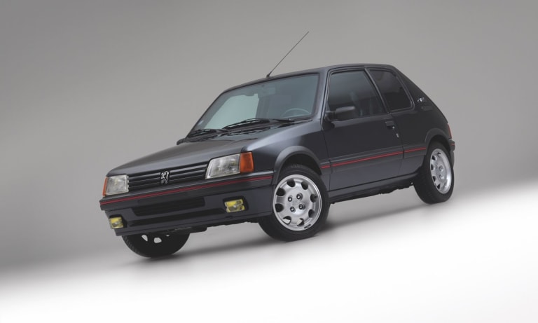 Peugeot 205 GTI 1.9 blindée Labbé : la voiture de Bernard Arnault aux enchères