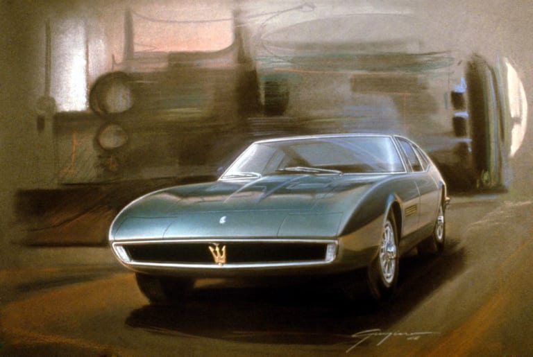 Maserati Ghibli (Tipo 115M) : vent chaud sur Modène !