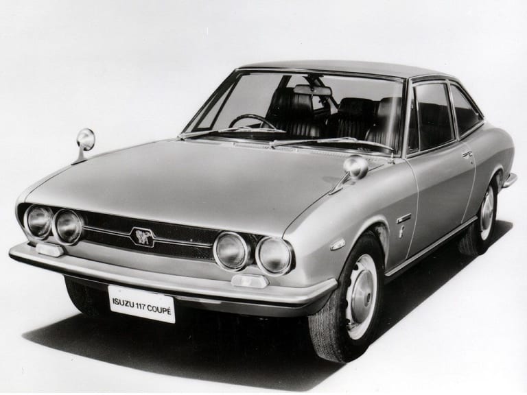 Isuzu 117 Coupé: l'italienne aux yeux bridés !