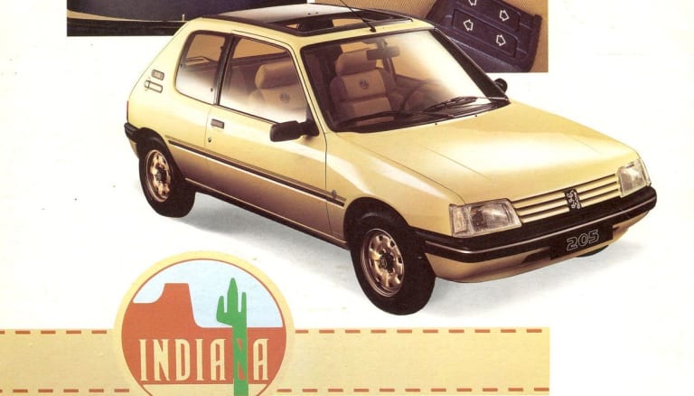 Peugeot 205 Indiana : fausse baroudeuse, vrai collector
