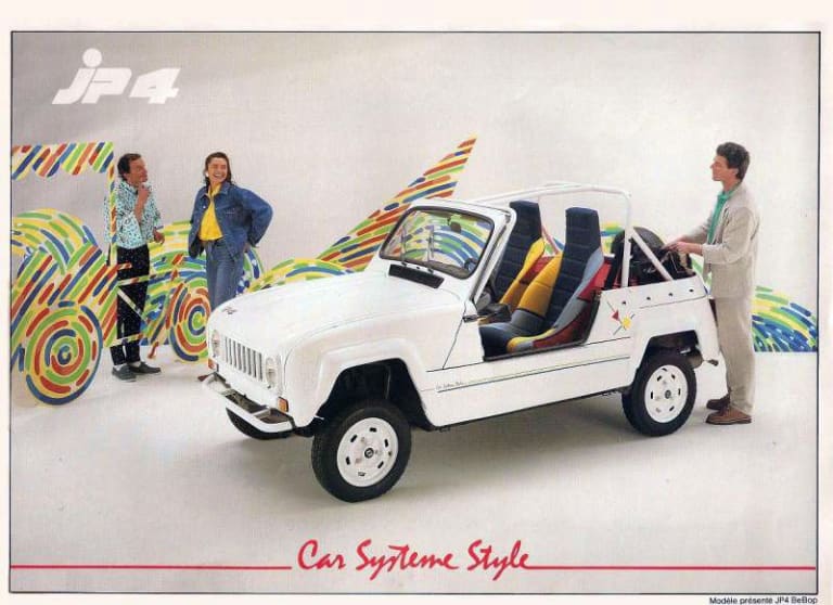CAR Système JP4 : une Renault 4 tendance Buggy