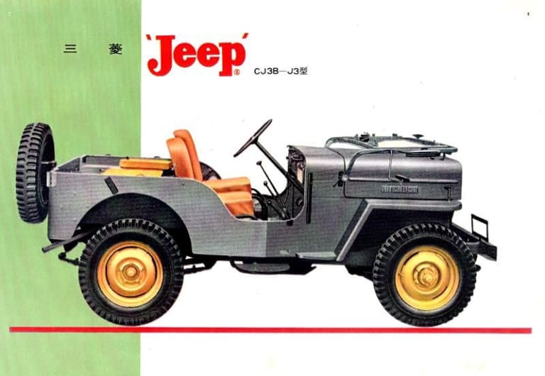 Mitsubishi J3 : une Jeep à l'ancienne !