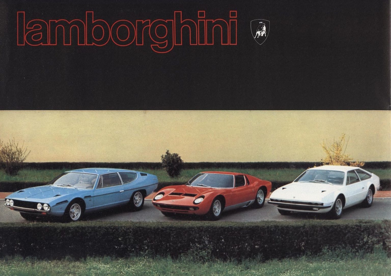 Lamborghini Jarama : le trait d'union entre Miura et Espada