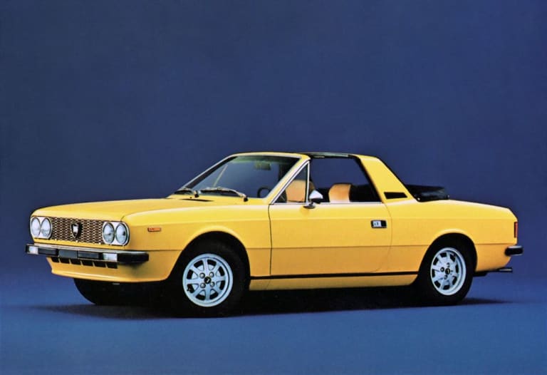 Lancia Beta Spider : une Targa à Turin