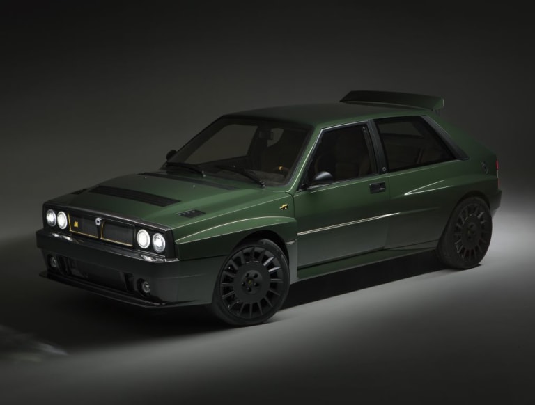 Lancia Delta HF Futurista by Amos : "make Lancia great again"
