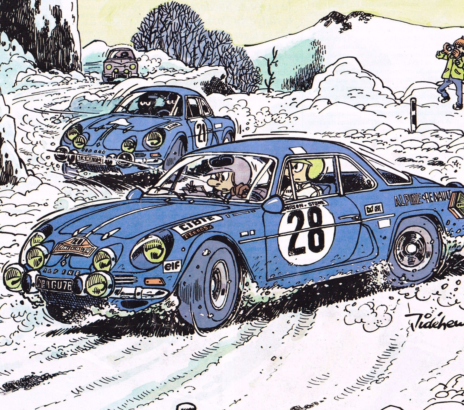 Les Chroniques de Starter : le journalisme automobile dessiné par Jidéhem