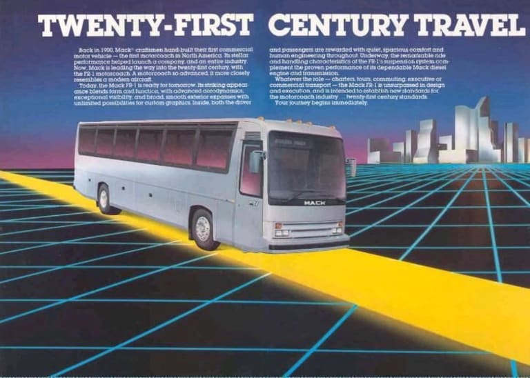 Mack FR1 : l'autocar fantôme de Renault aux USA