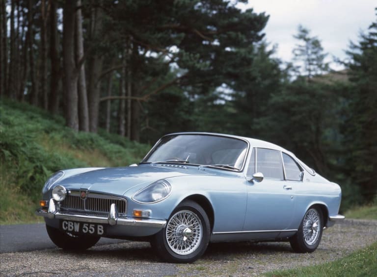 MG B Berlinette Coune : la version belge