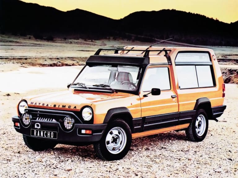 Matra-Simca/Talbot Rancho : opportuniste et visionnaire