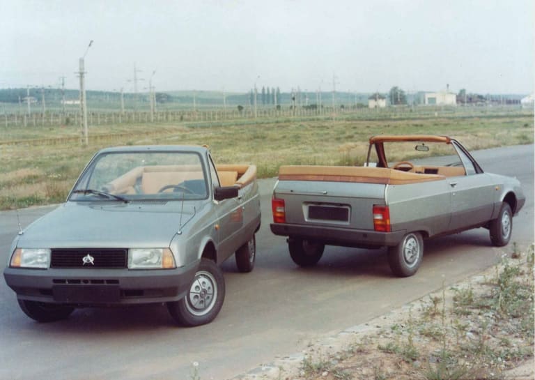 Oltcit Club Cabriolet : roumaine découvrable