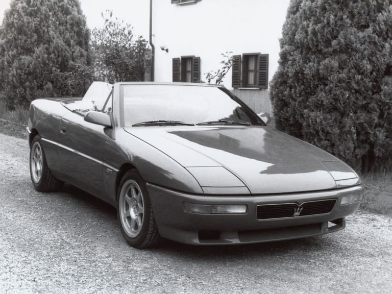 Maserati-Opac Spyder : né des amours d'une Shamal et d'un Spyder