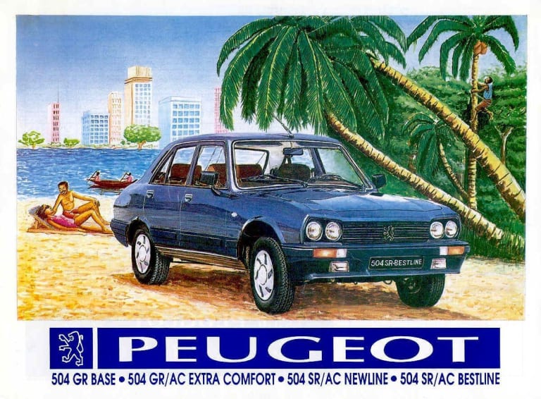 Peugeot 504 : sa seconde vie au Nigeria