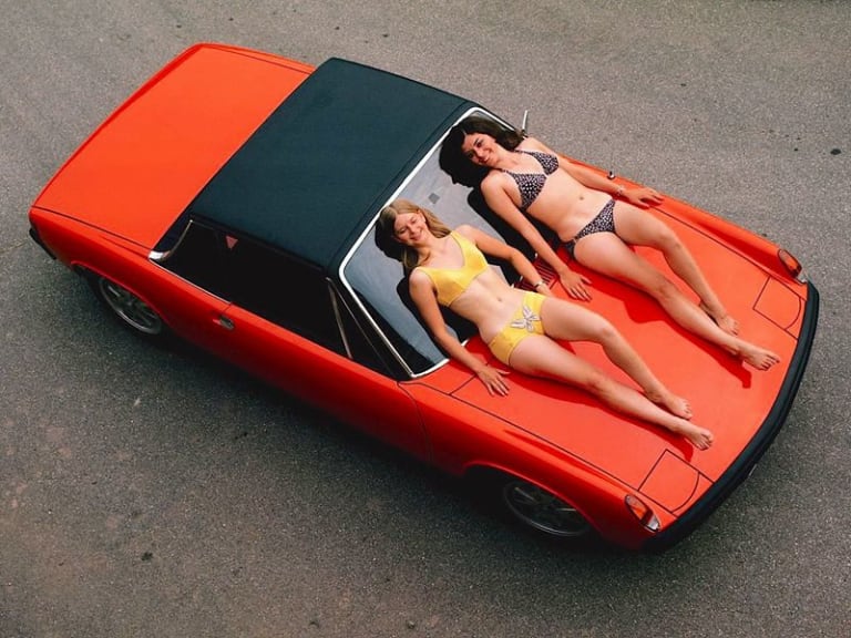 Porsche 914 : mi sportive, mi populaire.
