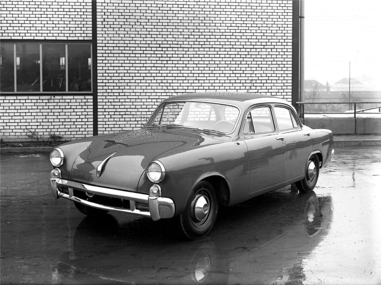 Studebaker Typ 542 : la berline Porsche refusée par DeLorean