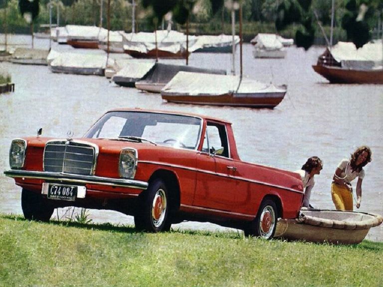 Mercedes 220D W115 : un pick-up à l'étoile pour les Gauchos