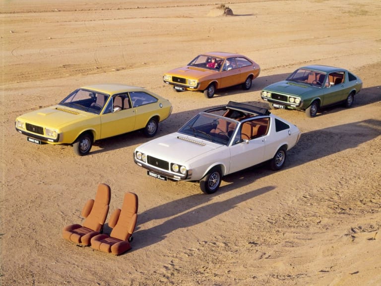 Renault 15 et 17 : coupés décalés