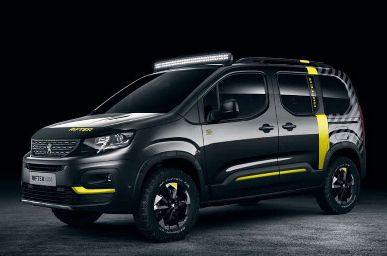 Peugeot Rifter 4x4 Concept : baroudeur signé Dangel
