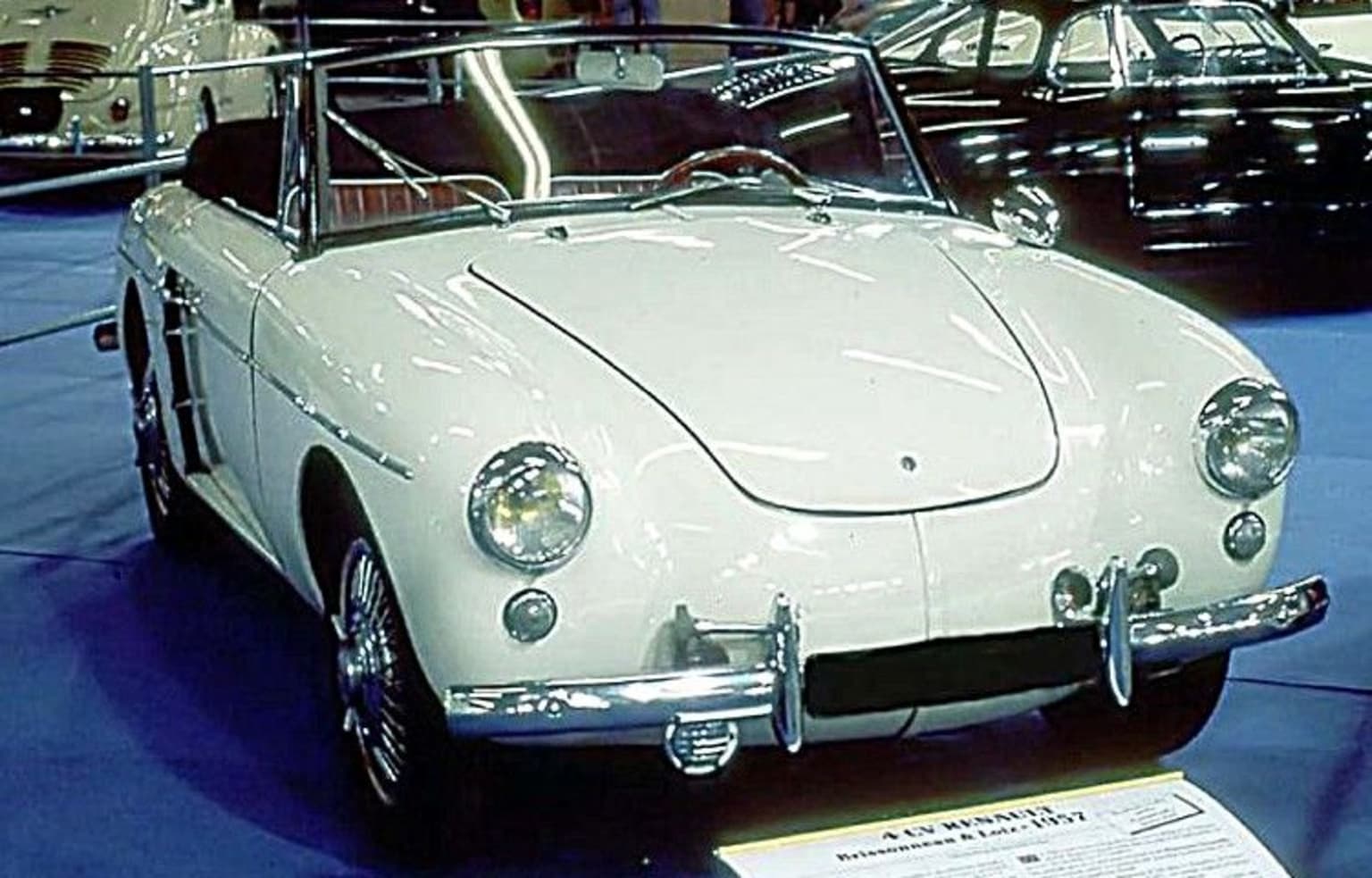 Brissonneau et Lotz Rosier: un roadster sur base 4CV !