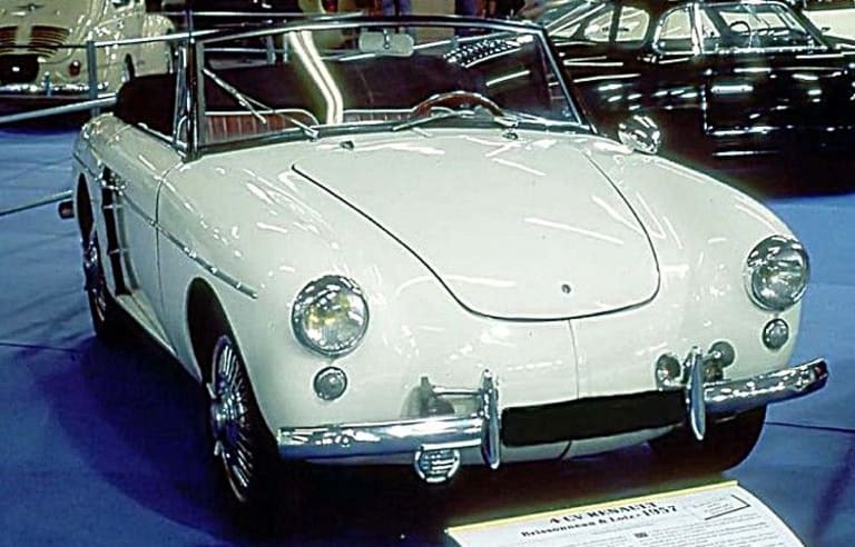 Brissonneau et Lotz Rosier: un roadster sur base 4CV !