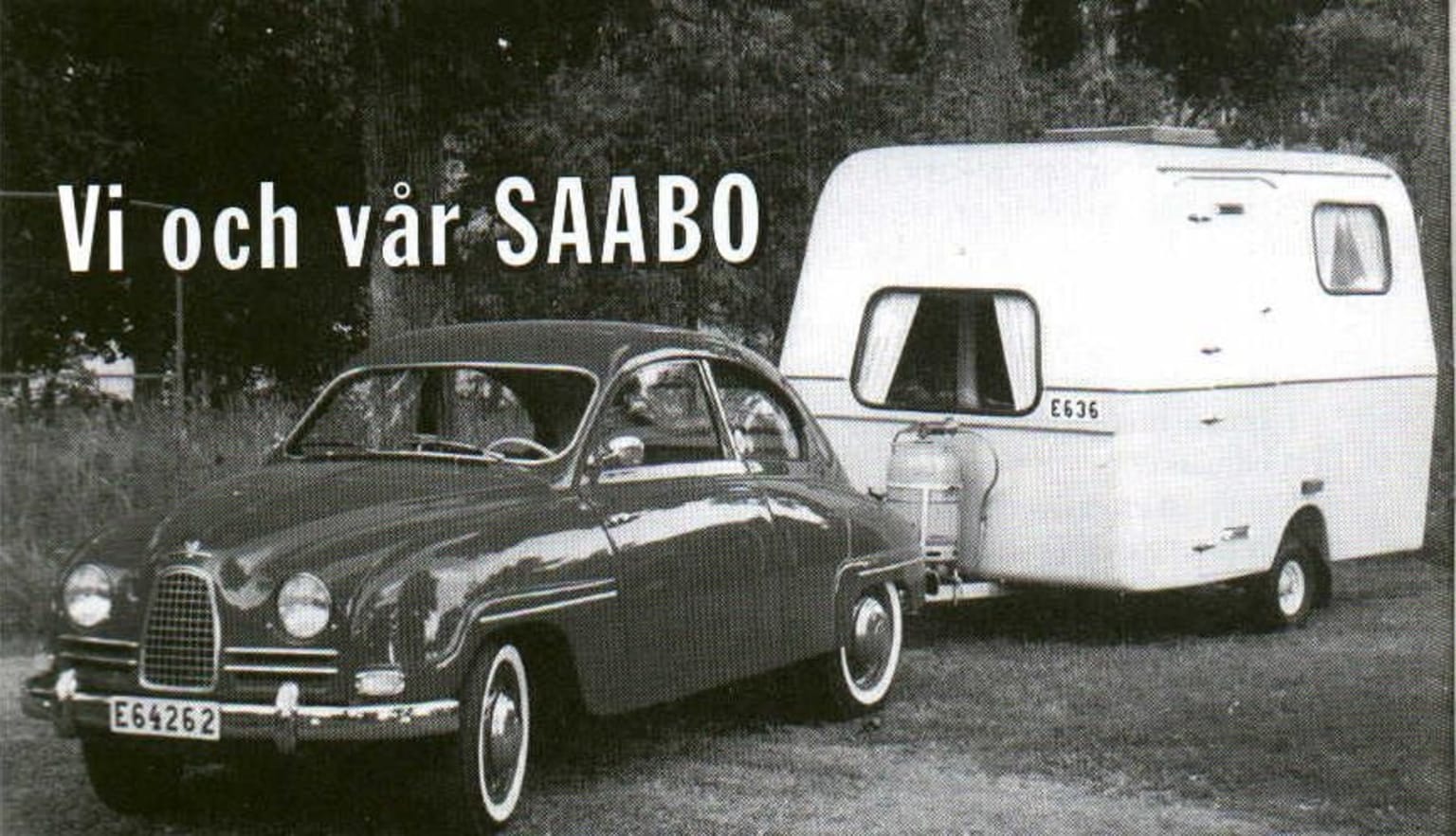 Saab Saabo : les joies du camping façon "sixties" !