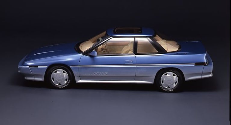 Subaru Alcyone XT: le coupé d'équerre !