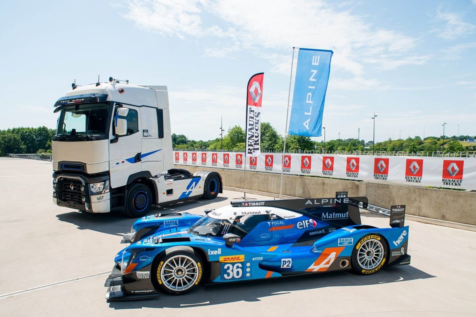 Renault Trucks T520 High Edition - Team Alpine : puissance et exclusivité